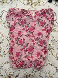 Floral Print Top