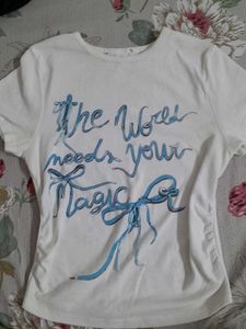 fitted cutesy and whimsical tee