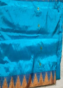 Upada Blue Saree