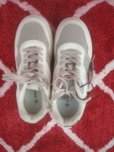 Women Perforated Platform Sneakers