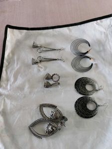 Mixed Metal Earrings Bundle