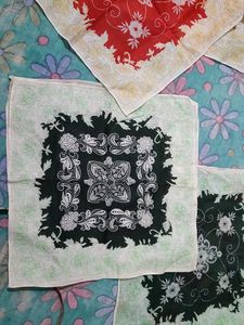 Handkerchief 5in Set With Pure Cotton