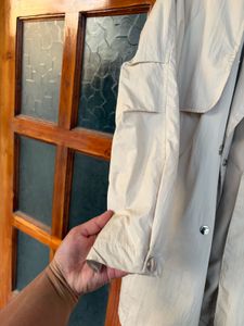 ZARA Beige Trench Coat - Stylish Outerwear