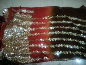 Elegant Sequin Embellished Saree 8oo