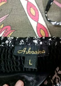 Ashnaina Floral Skirt Top Coord Set