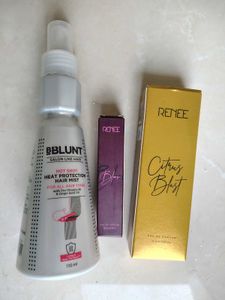 BBlunt Heat Protection Mist & Renee Perfume