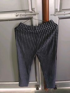 Checkered Casual Pants