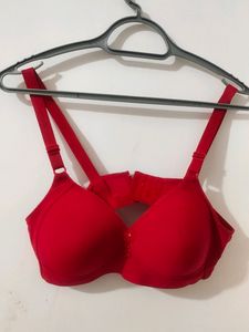 Red Padded Bra new and fix rate