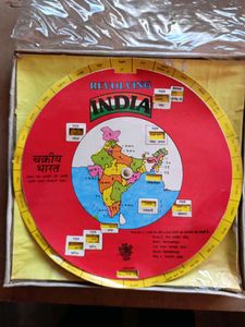 Revolving India Educational Toy