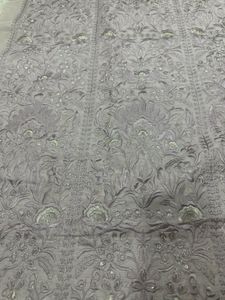 Elegant Unstitched Embroidered Kurta Set