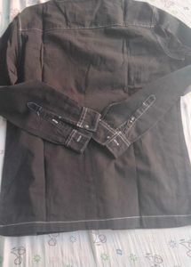 Men's Black Cargo Shirt