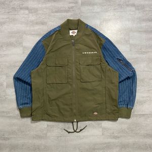 Dickies Modern Sashiko Denim Hybrid Bomber Jacket