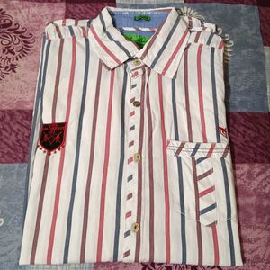 Men's Striped Casual Shirt