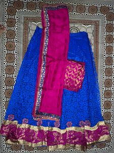 Royal Blue 💙 Lehenga Choli