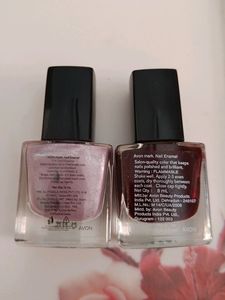 Avon Mark Gel Shine Combo 2 Big Nail Paints