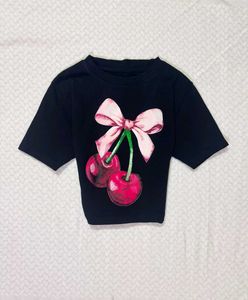 Cute Cherry Graphic T-Shirt