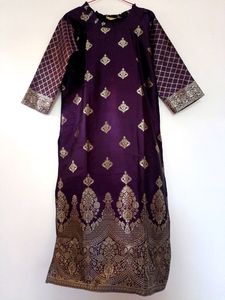 Banarasi Kurta Set With Dupatta