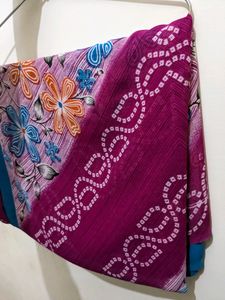 Printed Saree