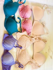 6 pcs 36A/34B bras