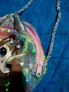 Sparkly Sequin Doll Purse only bag