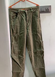 Olive Green Cargo Pants