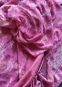 beautiful daily wear saree set, blouse and peticoa