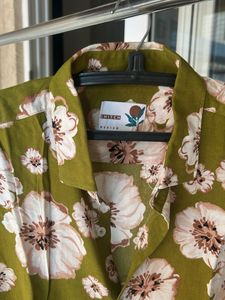 Snitch- Floral Print Shirt