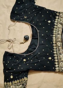 Elegant Black saree