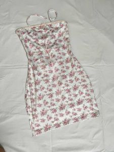 Floral Print Mini Dress