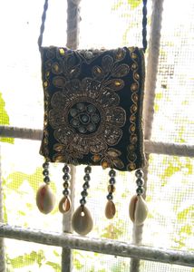 Neckpiece And Earrings.