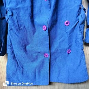 Navy Trench Coat