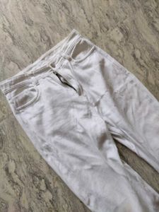White Denim Jeans