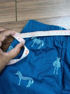 Fun Zebra Print Boxer Shorts XXL size