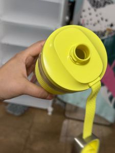 Nuuk Krush Go Jar Water Bottle - Yuzu Yellow