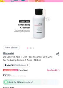 Minimalist Face Wash