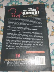 Why I Assassinated Gandhi Book