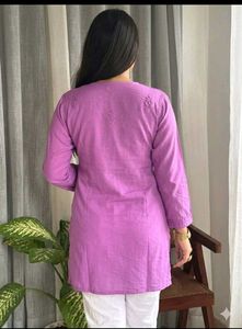 The Purple Paradigm Short Kurti 💜
