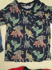 Bundle of 12 Tshirts for boys 2-4 year old