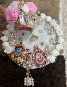 Beautiful laddu Gopal fancy dress with pagdi