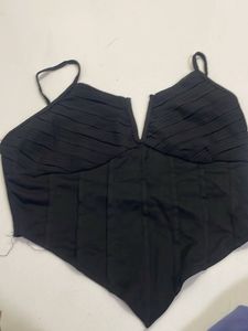 Stylish Black Top  or   skirt free