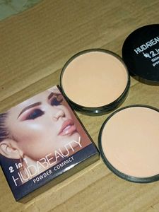 Huda Beauty 2 in 1 Powder Compact