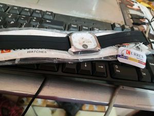 Stylish Watch with Black Strap