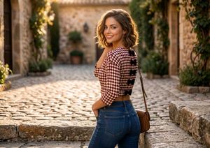 2-Piece Printed Crop Top Combo