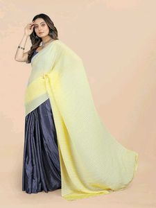 Elegant Pleated Saree