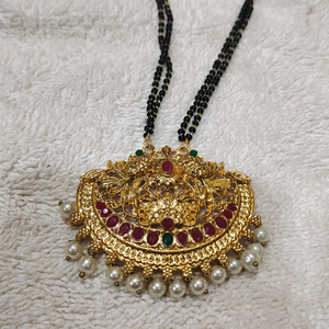 Mangalsutra in South gold polish