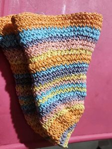 Colorful Woven Sun (beach Hat)