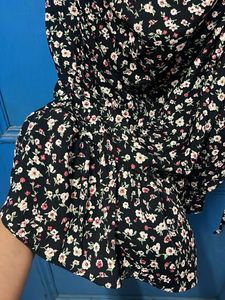 Floral Ruffel Dress