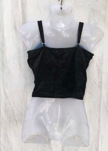 Black Velvet Cami Top