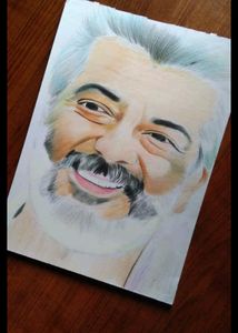 South Actor😍🤗🥰 colour Art Work