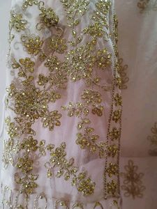 Wedding Dress With Long Shrug